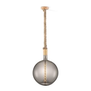 Home sweet home hanglamp Leonardo Spiral g260 - smoke