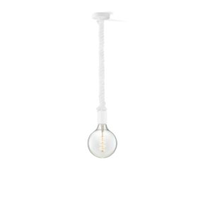 Home sweet home hanglamp Leonardo wit Spiral g125 - helder