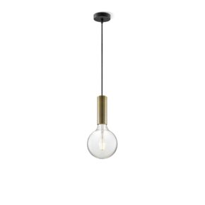 Home sweet home hanglamp Saga brons Globe g125 - helder
