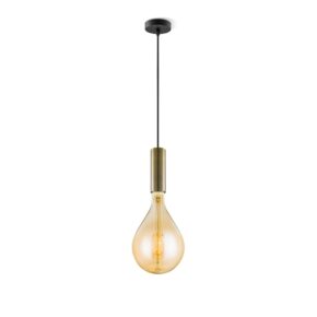 Home sweet home hanglamp Saga brons Pear - amber