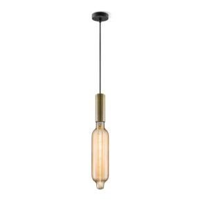 Home sweet home hanglamp Saga brons Tube - amber