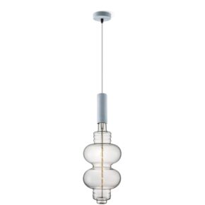 Home sweet home hanglamp Saga beton Diabolo - helder