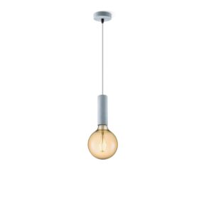Home sweet home hanglamp Saga beton Globe g125 - amber