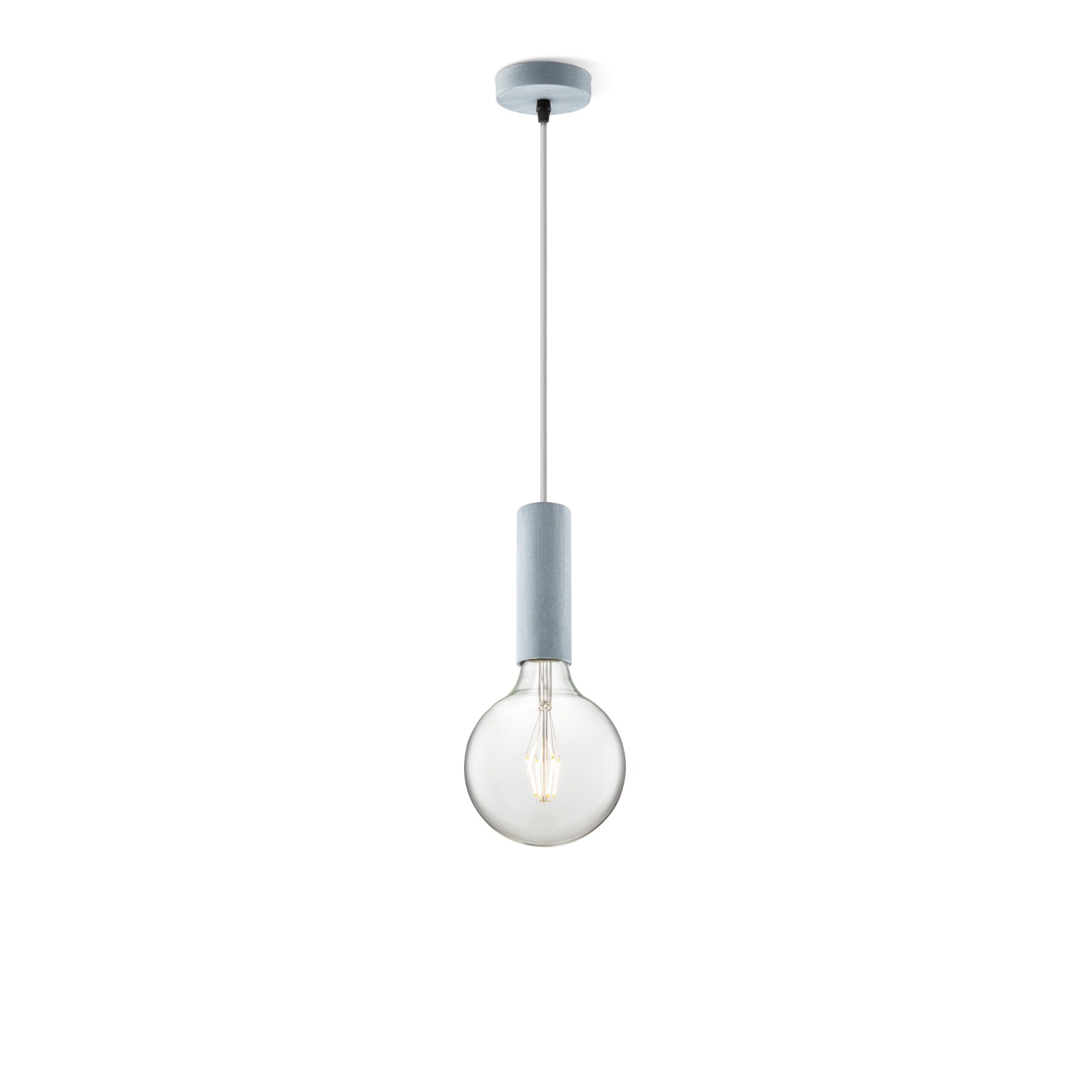 Home sweet home hanglamp Saga beton Globe g125 - helder