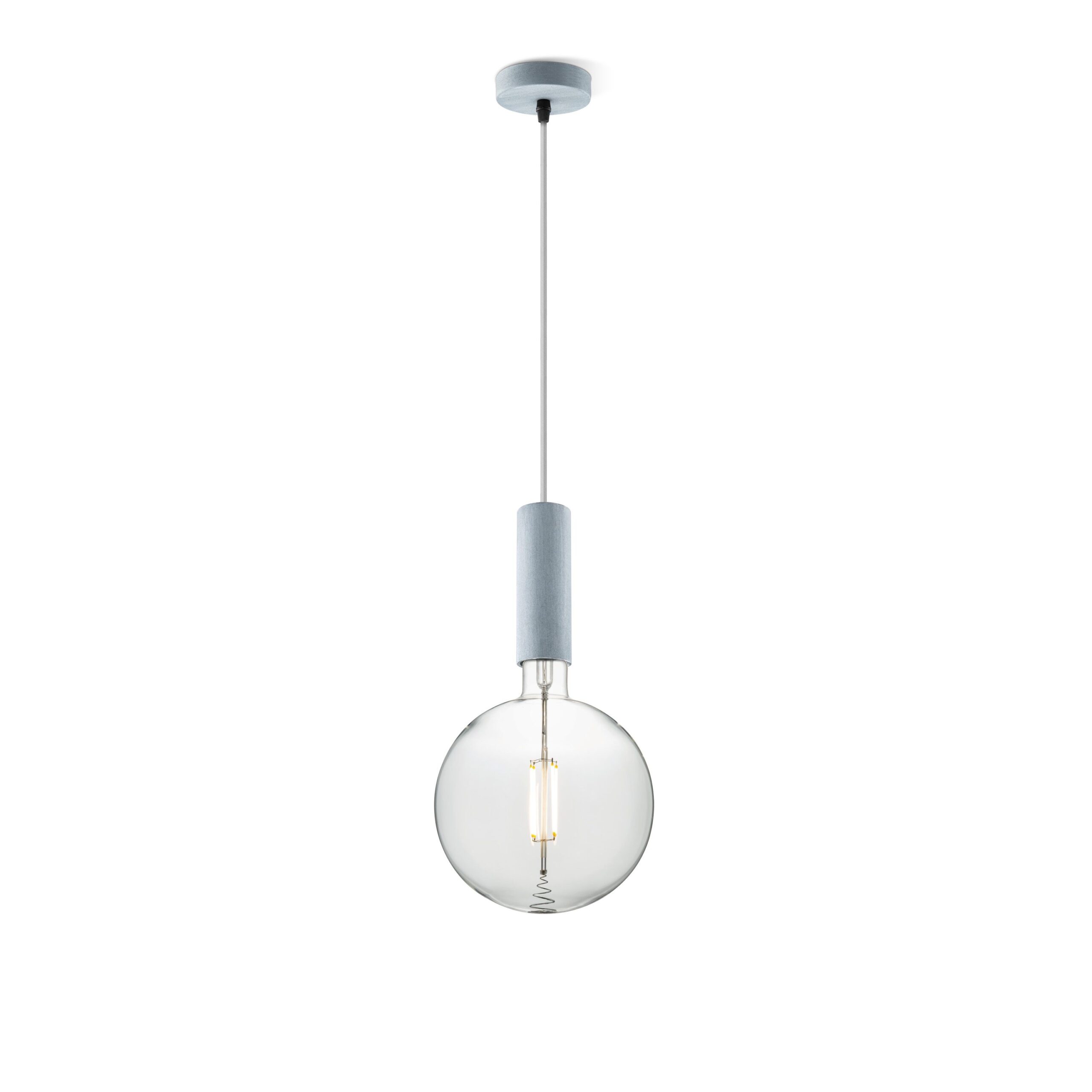 Home sweet home hanglamp Saga beton Globe g180 - helder
