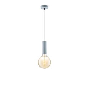 Home sweet home hanglamp Saga beton Spiral g125 - amber