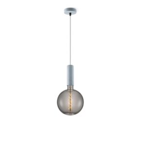 Home sweet home hanglamp Saga beton Spiral g180 - smoke