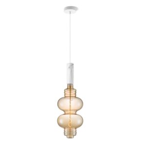 Home sweet home hanglamp Saga marmer Diabolo - amber