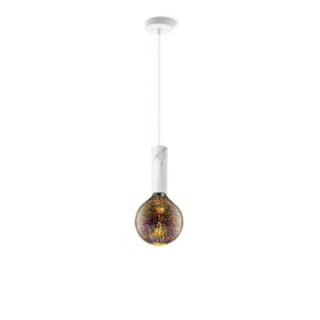 Home sweet home hanglamp Saga marmer Globe - 3D