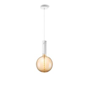 Home sweet home hanglamp Saga marmer Spiral g180 - amber