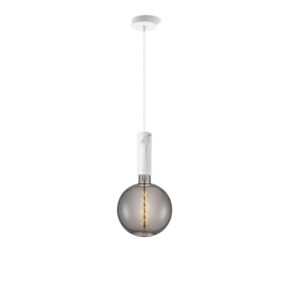 Home sweet home hanglamp Saga marmer Spiral g180 - smoke