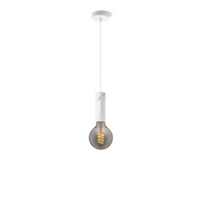 Home sweet home hanglamp Saga marmer Spiral g95 - smoke