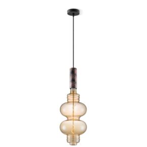 Home sweet home hanglamp Saga roest Diabolo - amber