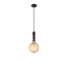 Home sweet home hanglamp Saga roest Globe g125 - amber