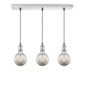Home sweet home hanglamp Vintage 3L Beam Globe g125 - smoke