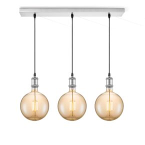 Home sweet home hanglamp Vintage 3L Beam Globe g180 - amber