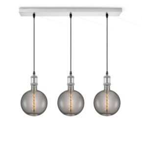 Home sweet home vintage hanglamp 3L beam spiral g180 smoke