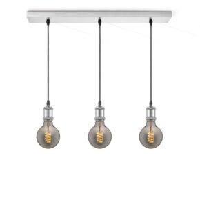 Home sweet home hanglamp Vintage 3L Beam Spiral g95 - smoke