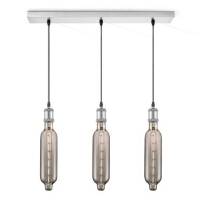 Home sweet home hanglamp Vintage 3L Beam Tube - smoke