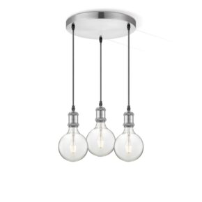 Home sweet home hanglamp Vintage 3L Globe g125 - helder