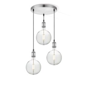 Home sweet home hanglamp Vintage 3L Globe g180 - helder