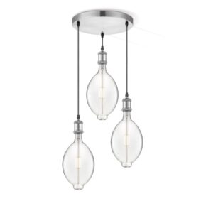 Home sweet home hanglamp Vintage 3L Oval - helder