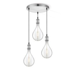 Home sweet home hanglamp Vintage 3L Pear - helder