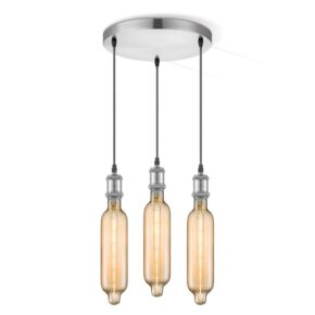 Home sweet home hanglamp Vintage 3L Tube - amber