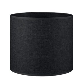 Home sweet home canvas lampenkap 20 zwart antraciet