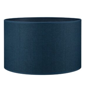 Home sweet home canvas lampenkap 35 donkerblauw