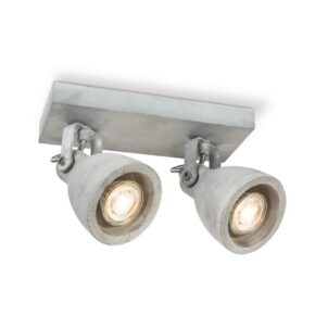Home sweet home vedi 2L LED opbouwspot ↔ 23 cm grijs