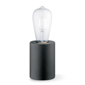 Home sweet home dry tafellamp 10 rond zwart