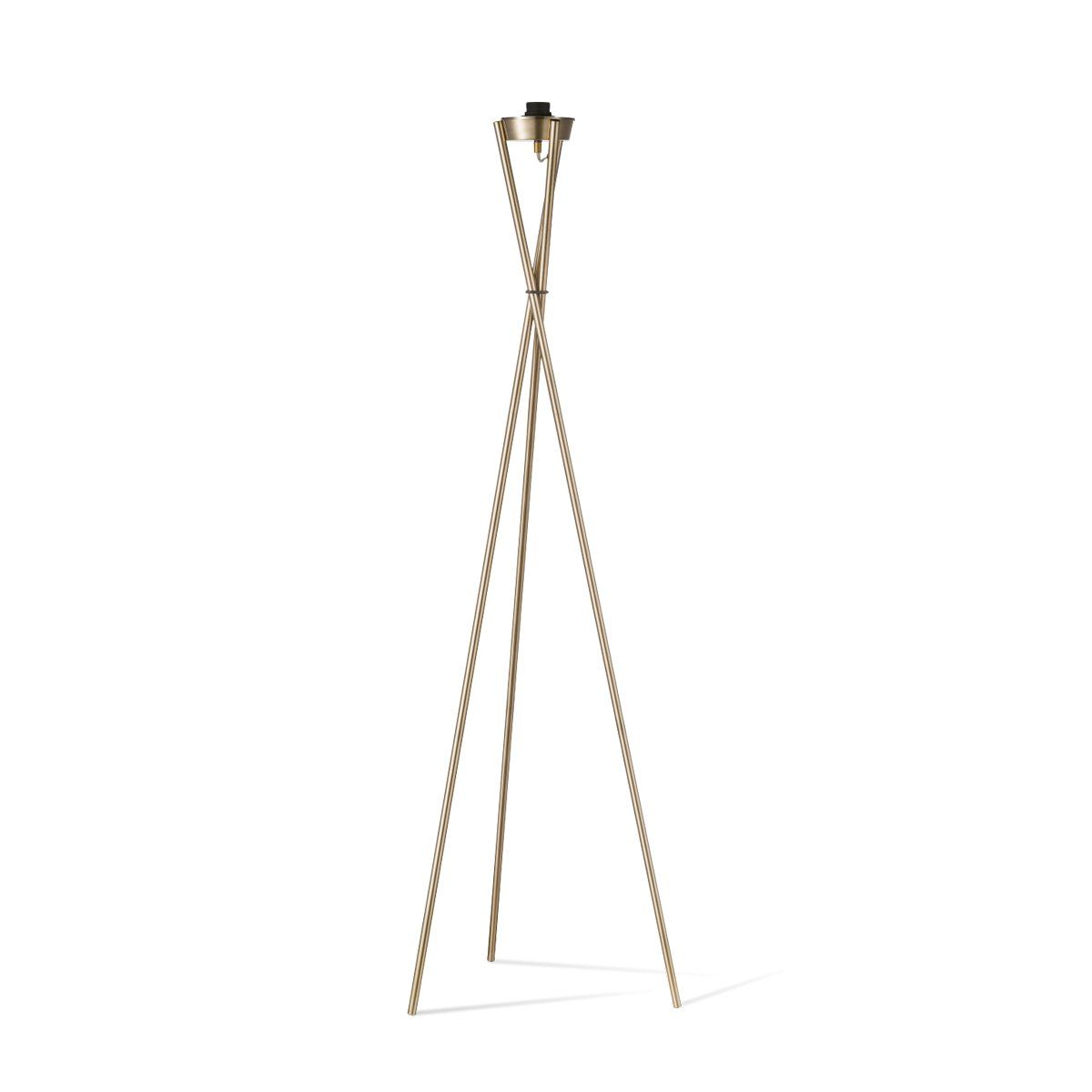 Home sweet home legs vloerlamp messing