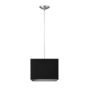 hanglamp basic block ↔ 25 cm - zwart