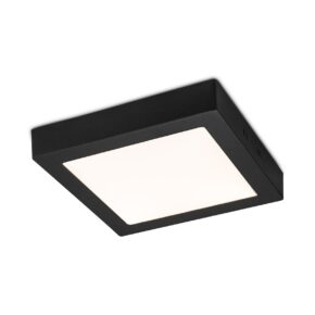 Home sweet home ska 22 LED plafondlamp zwart vierkant