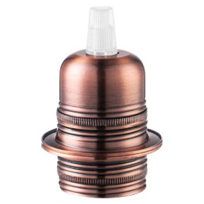 Home sweet home metalen 2-rings fitting E27 koper