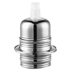 Home sweet home metalen 2-rings fitting E27 mat staal