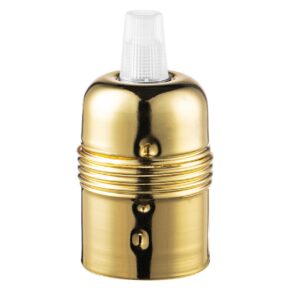 shine fitting E27 goud