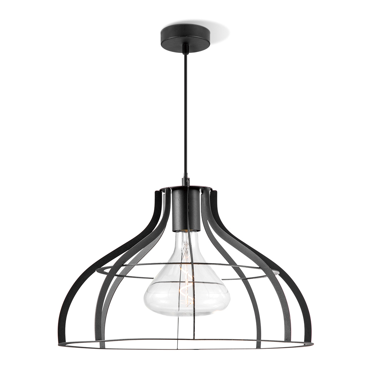 Home sweet home blank hanglamp 40 zwart