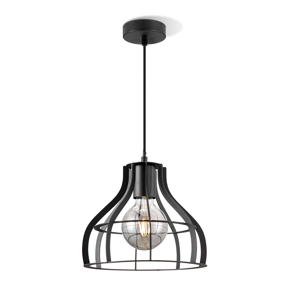 Home sweet home blank hanglamp 25 zwart