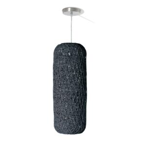 Home sweet home cocon tube hanglamp Ø 20 cm zwart