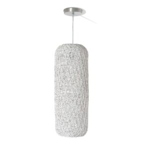 Home sweet home cocon tube hanglamp Ø 20 cm wit