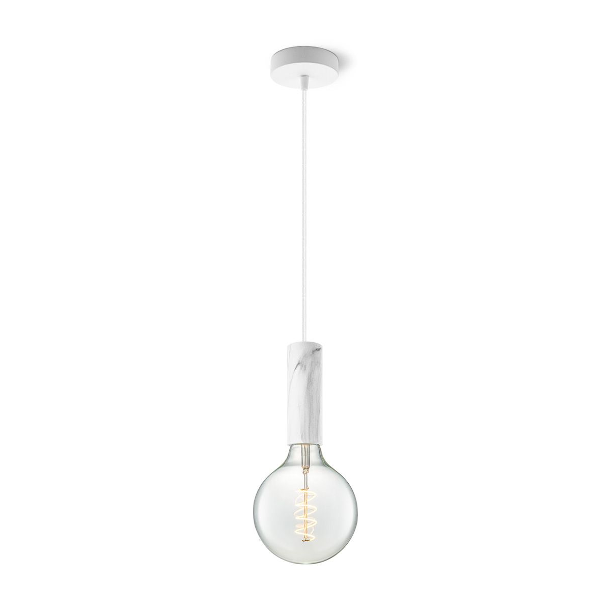 Home sweet home hanglamp pendel Saga - marmerlook (excl. lamp)