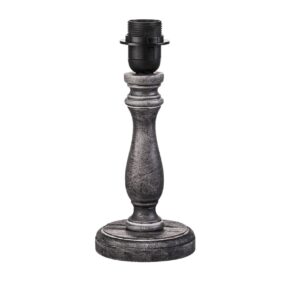 Home sweet home femme tafellamp voet rond grijs / bruin