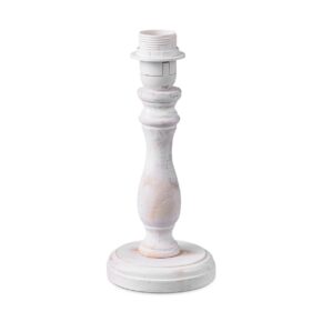Home sweet home femme tafellamp voet rond vintage wit