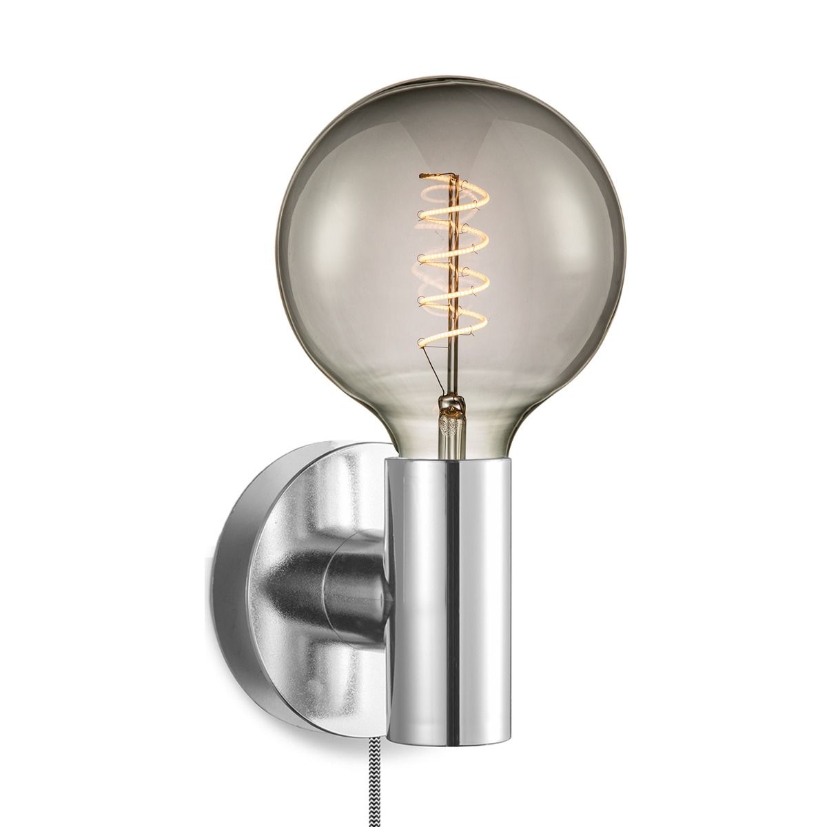 Move Me wally wandlamp armatuur chroom