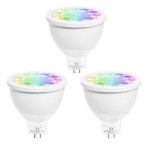 Hue compatible LED spot RGBWW MR16 fitting Zigbee - 4 Watt - Voordeelset van 3
