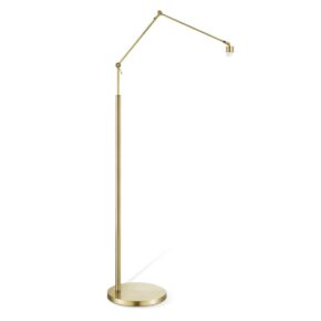 Home sweet home shift vloerlamp messing
