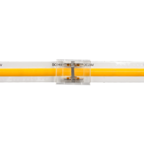 Koppelstuk tussen twee COB ledstrips - 8mm - solderen niet nodig