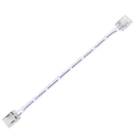 Koppelstuk tussen twee strips - COB Basic ledstrip 8 mm breed - solderen niet nodig